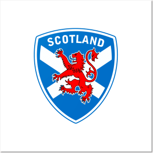 Patriotic Scotland LION motif Posters and Art